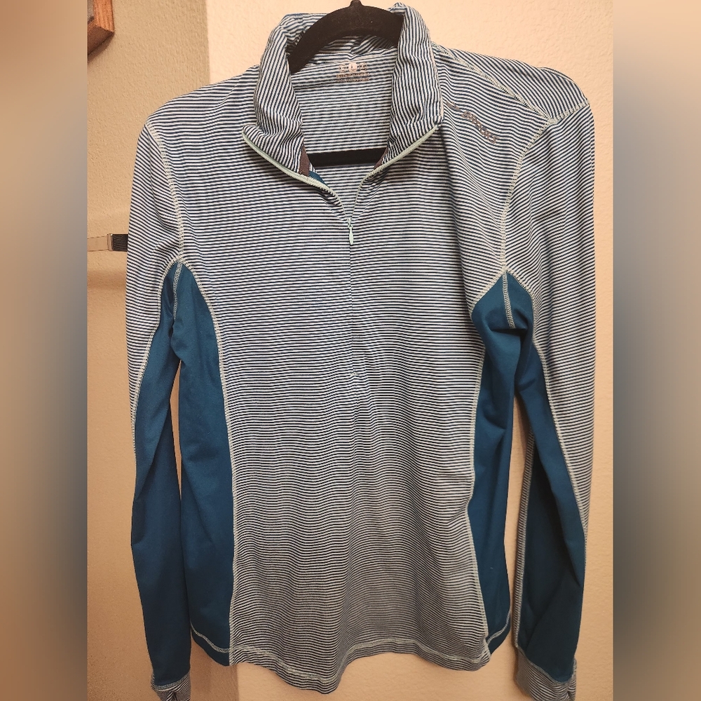 Striped Long Sleeve Pullover